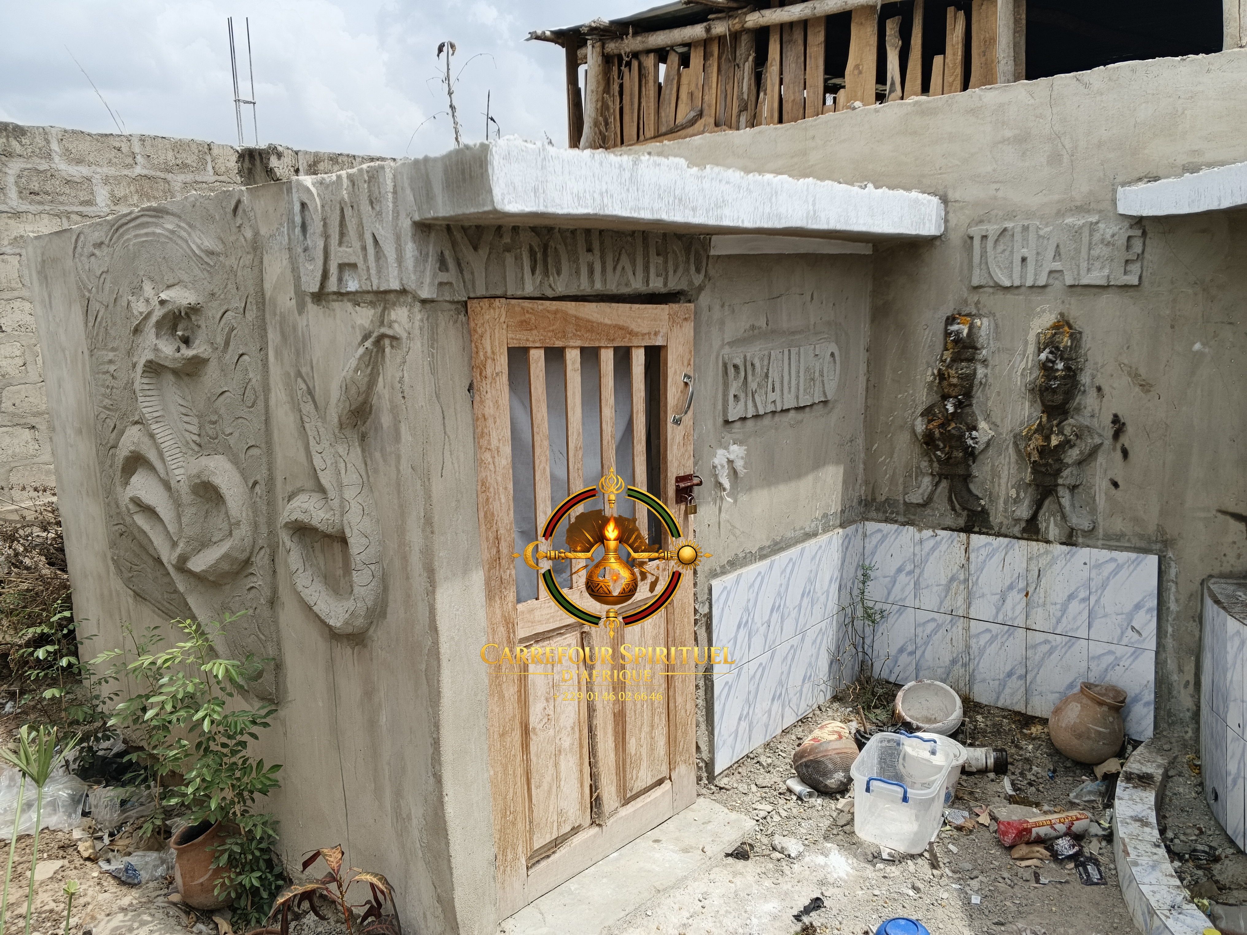 Les Deux Vodoun Dan — Serpents sacrés